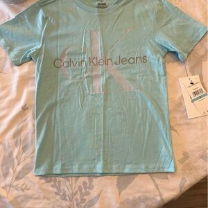 Calvin Klein blue kids shirt